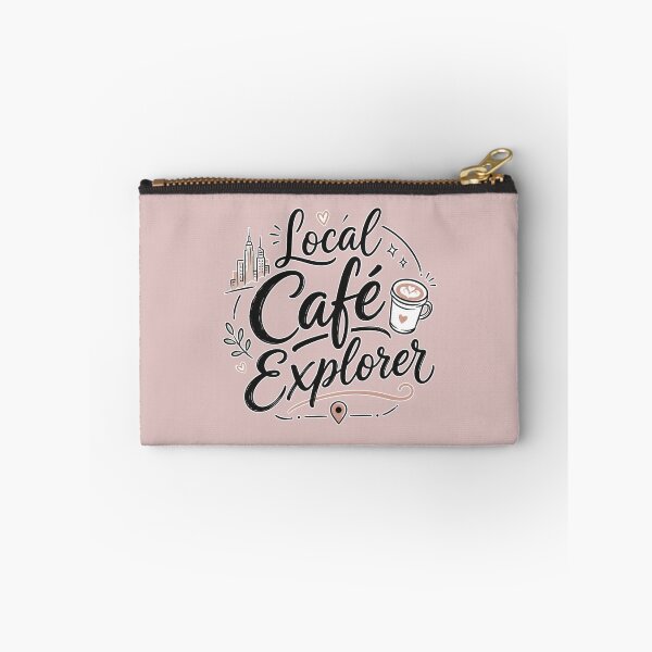 Item preview, Local Café Explorer | Coffee Lover Typography Design for Café Hoppers designed and sold by TheStephanieRome.