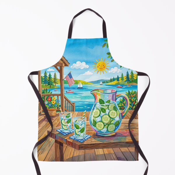 Item preview, Pitcher Of Cold Summer Cucumber Water designed and sold by Home Decor Art.