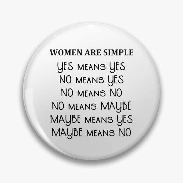 Item preview, Women Are Simple Funny Quote, Sarcastic Relationship Humor. designed and sold by WonderWaresGifts.
