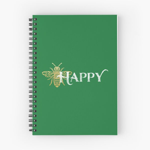 Item preview, Bee Happy (Best on Dark) designed and sold by ManyPaths.