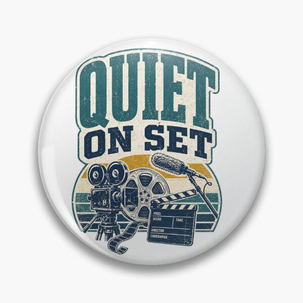 Item preview, Quiet on Set designed and sold by CrookedSpecs.