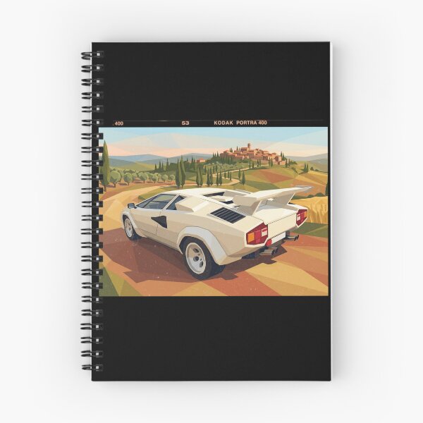 Item preview, Lamborghini Countach Low Poly Scene designed and sold by Dimensionality.