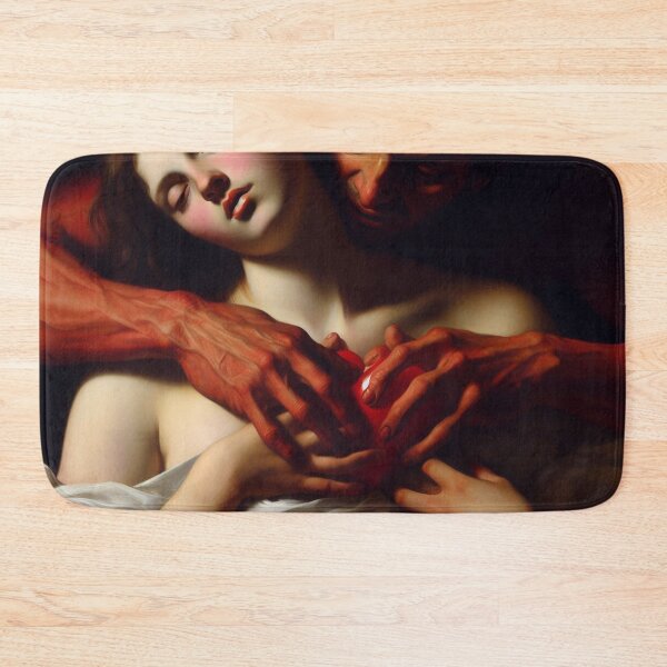 Item preview, The Grip of the Heart - Dark Romantic Art designed and sold by Collection Bleu Noir.