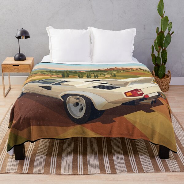 Item preview, Lamborghini Countach Low Poly Scene designed and sold by Dimensionality.