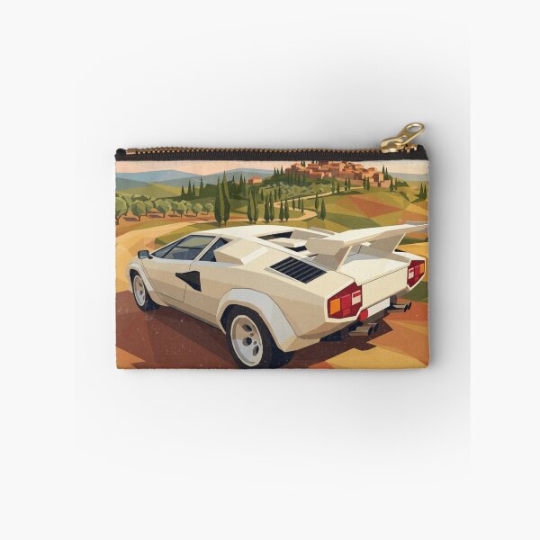 Item preview, Lamborghini Countach Low Poly Scene designed and sold by Dimensionality.