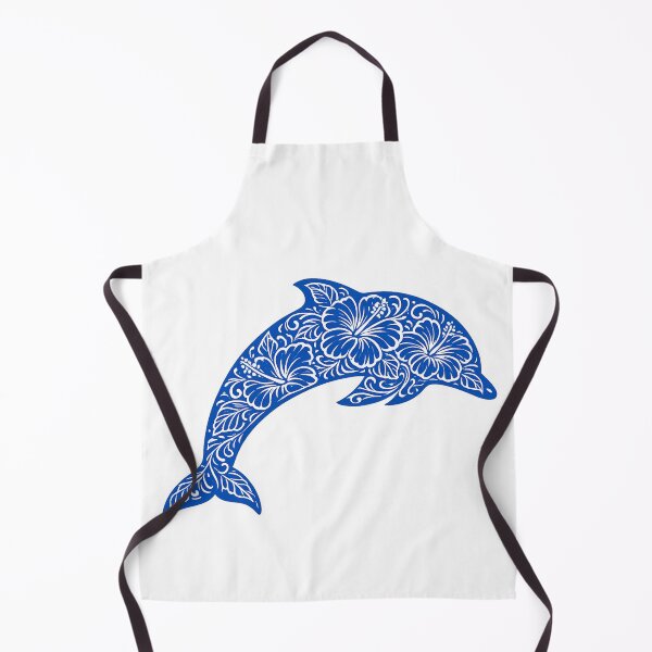 Item preview, Tropical Hibiscus Dolphin designed and sold by OTSC.