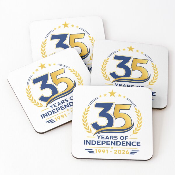 Item preview, Ukraine 35 Years of Independence 1991-2026 Anniversary Gold Emblem designed and sold by ML-Media.