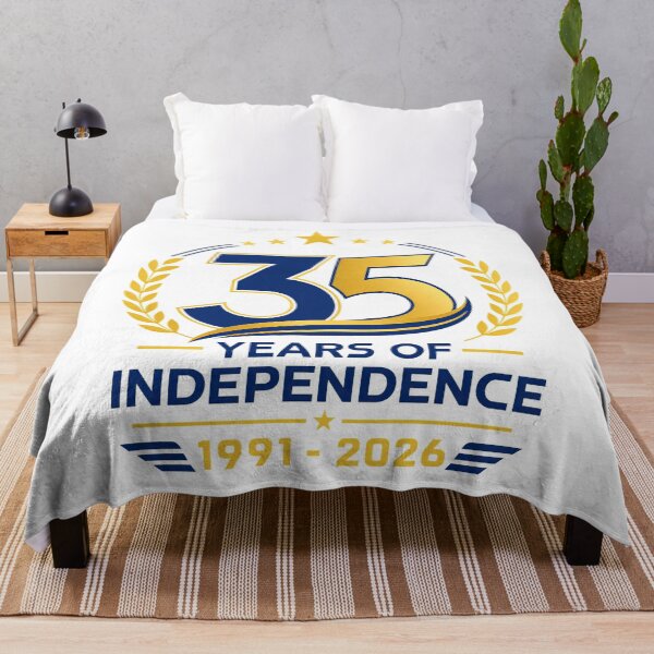 Item preview, Ukraine 35 Years of Independence 1991-2026 Anniversary Gold Emblem designed and sold by ML-Media.