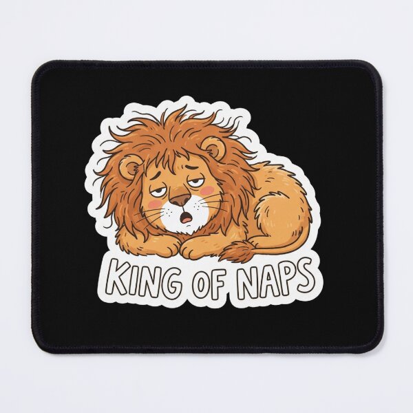 Item preview, Sleepy Lion King of Naps Funny designed and sold by Owcomm.