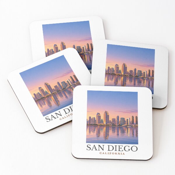 Item preview, San Diego - California  designed and sold by GoodOldVintage.