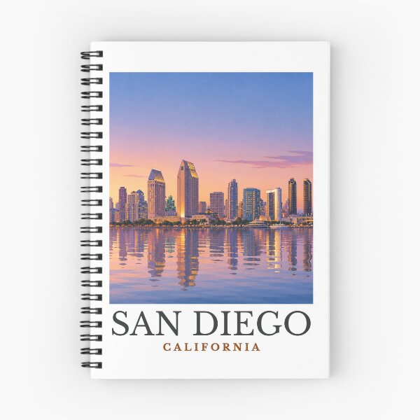 Artikelvorschau, San Diego - Kalifornien entworfen und verkauft von GoodOldVintage.