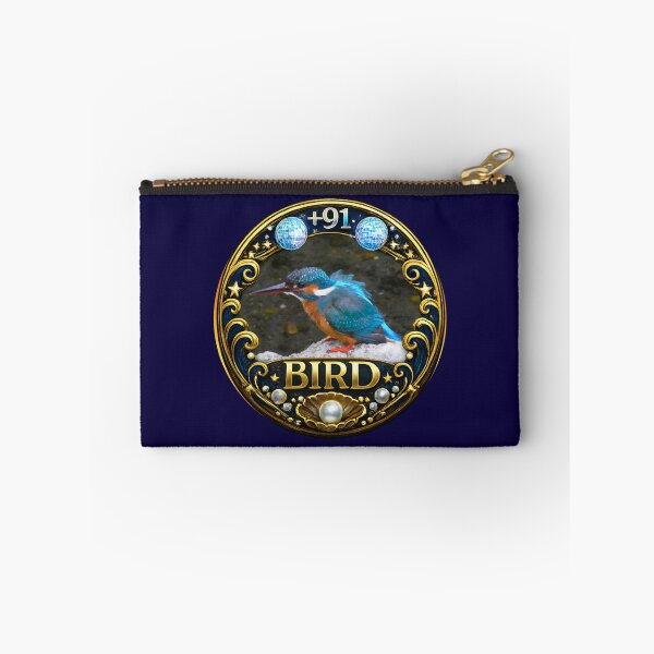 Item preview, +91BIRD LADY Logo: Godzilla Cobalt Blue Kingfisher Edition designed and sold by Plus91BIRD.