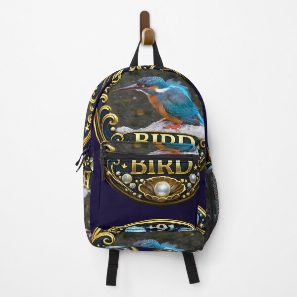 Item preview, +91BIRD LADY Logo: Godzilla Cobalt Blue Kingfisher Edition designed and sold by Plus91BIRD.
