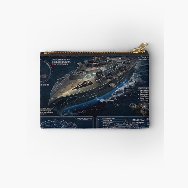 Item preview, Tortuga Destroyer – Biomimetic Warship designed and sold by FabricaD.