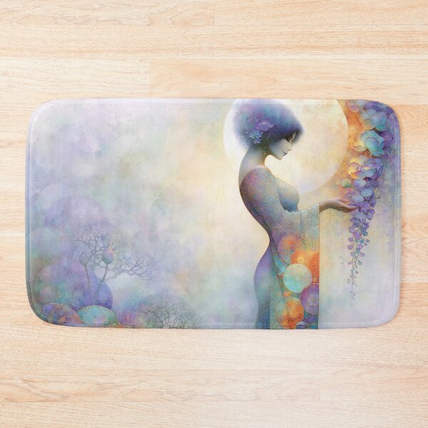 Item preview, The Ethereal Wisteria Mandala designed and sold by bloorose.