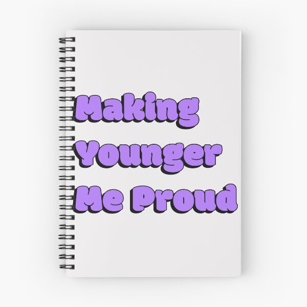 Item preview, Making Younger Me Proud Quote - Purple designed and sold by Sorted and Sweet.