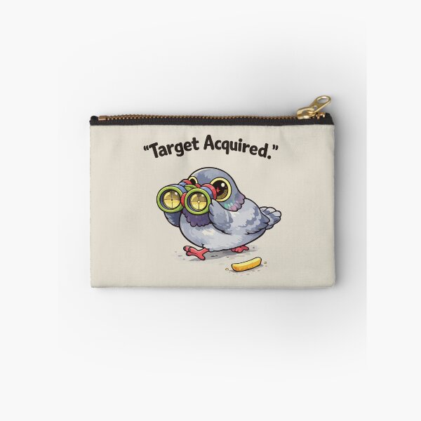 Item preview, Target Acquired Funny Pigeon Sticker Cute Bird Watching Meme Gift designed and sold by SimplePoDesign.