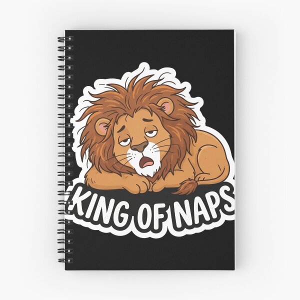 Item preview, Sleepy Lion King of Naps designed and sold by Owcomm.