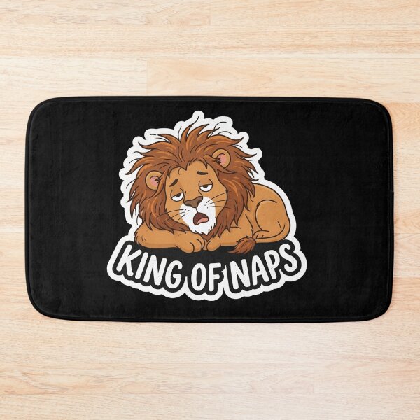 Item preview, Sleepy Lion King of Naps designed and sold by Owcomm.