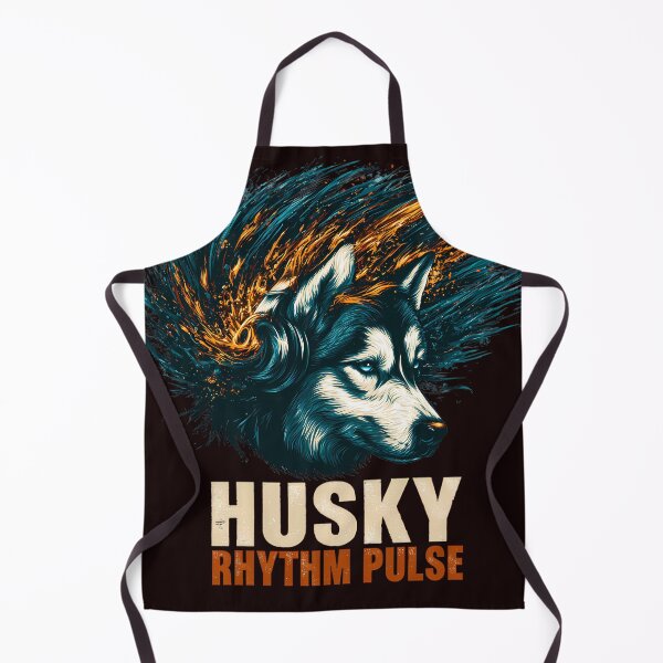 Item preview, Cool DJ Husky with Headphones designed and sold by Structure-Blue.