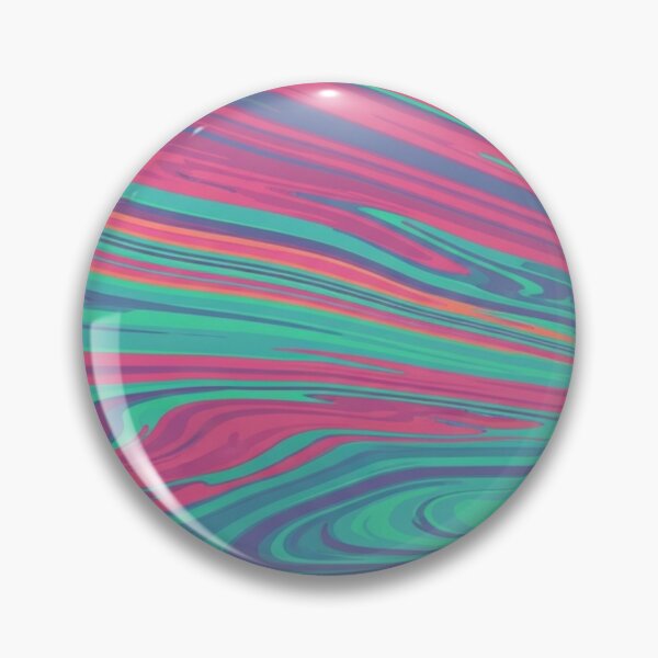 Item preview, Retro Neon Fluid Swirl - Psychedelic Liquid Marble Art designed and sold by Dzblack.