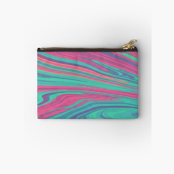 Item preview, Retro Neon Fluid Swirl - Psychedelic Liquid Marble Art designed and sold by Dzblack.