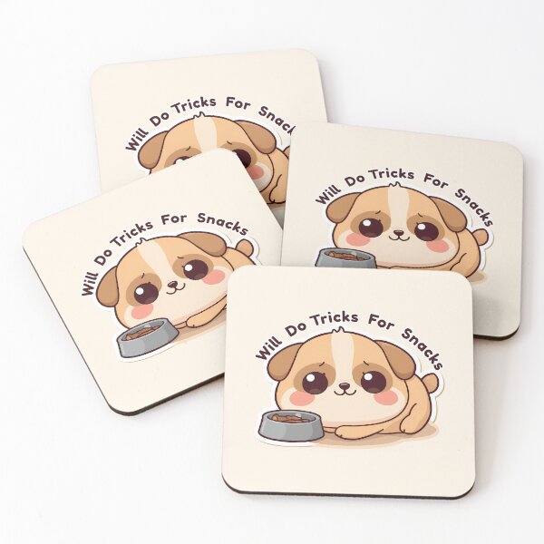 Item preview, Kawaii Puppy Will Do Tricks For Snacks designed and sold by Moodprint5.