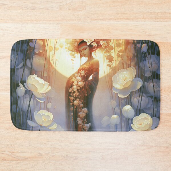 Item preview, The Golden Moonbeam Lotus designed and sold by bloorose.
