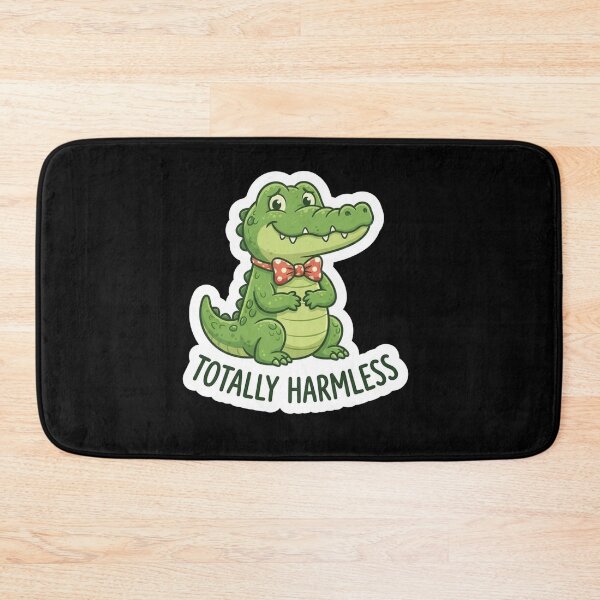 Item preview, Cute Alligator Wearing A Polka Dot Bowtie designed and sold by Owcomm.