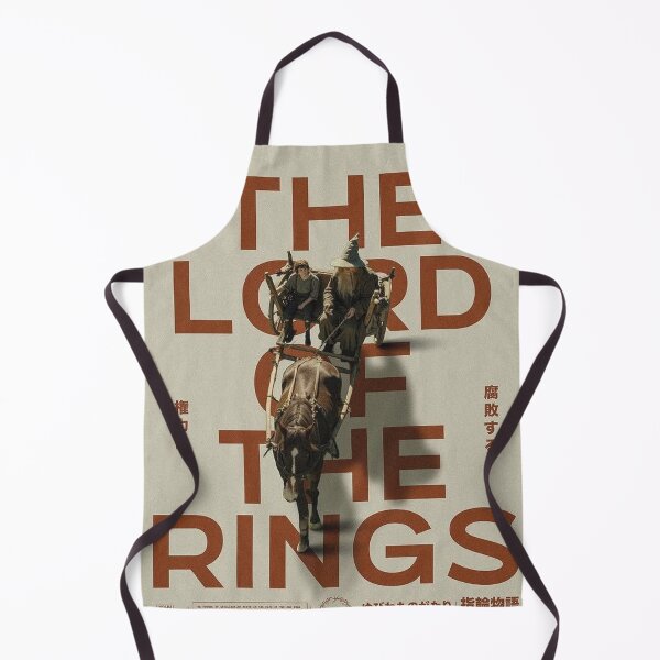 Item preview, Lord of the Rings Vintage: Middle Earth Fantasy Map and Movie Quotes Fan Art designed and sold by benja-08.