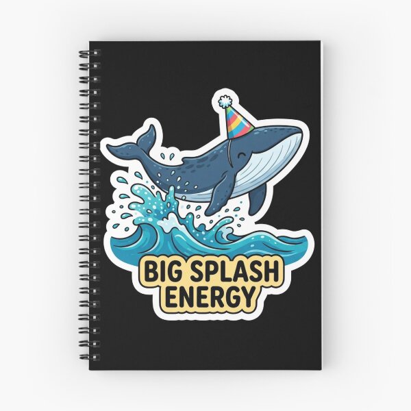 Item preview, Cute Whale Wearing A Party Hat designed and sold by Owcomm.