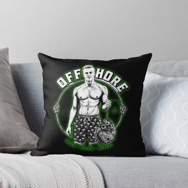 Item preview, Offshore,catch clean repeat,joe bartolozzi designed and sold by BARKAcreations.