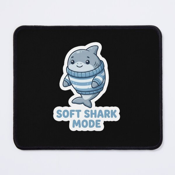 Item preview, Cute Baby Shark Wearing Cozy Sweater designed and sold by Owcomm.