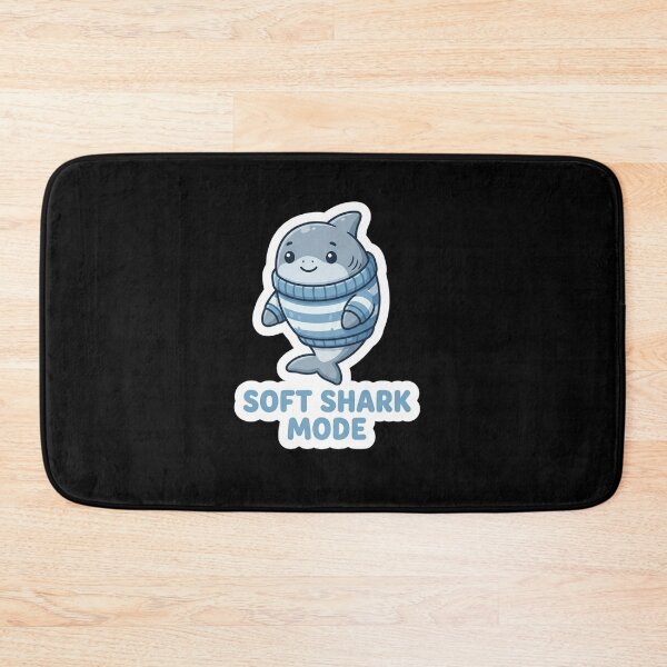 Item preview, Cute Baby Shark Wearing Cozy Sweater designed and sold by Owcomm.