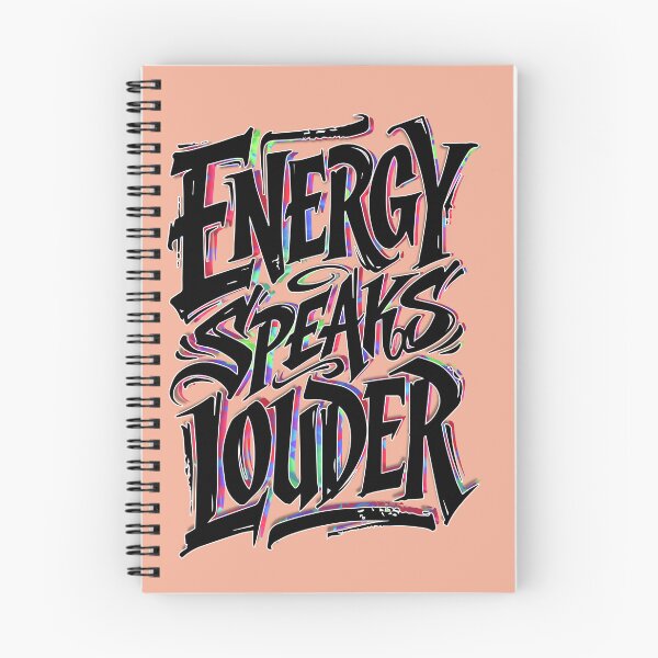 Item preview, ENERGY SPEAKS LOUDER designed and sold by Zoetic_Designz.
