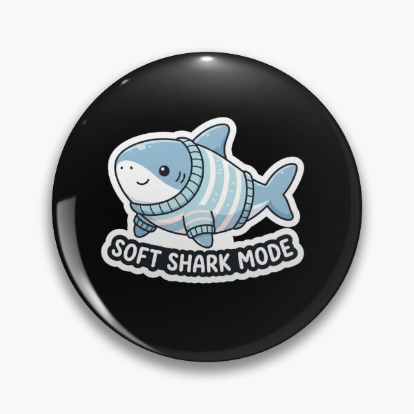 Item preview, Cute Shark Wearing A Cozy Sweater designed and sold by Owcomm.