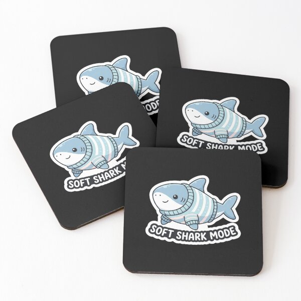 Item preview, Cute Shark Wearing A Cozy Sweater designed and sold by Owcomm.