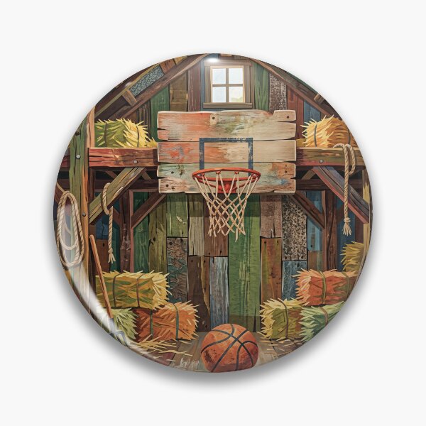 Item preview, Country Barn Basketball Hoop designed and sold by Home Decor Art.