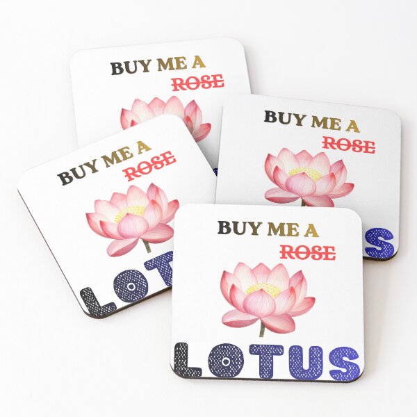 Item preview, Buy Me A Lotus = Floral Empowerment Design  designed and sold by MissLotusStudio.