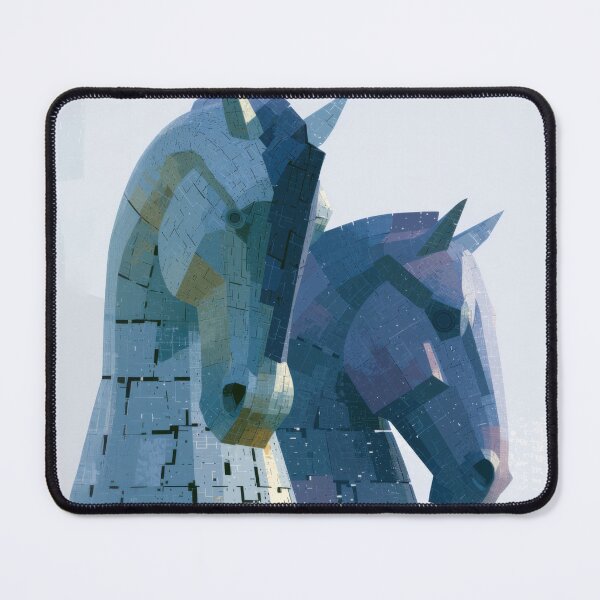 Item preview, The Kelpies, Steel Giants Wall Art designed and sold by MarkedArtPrints.