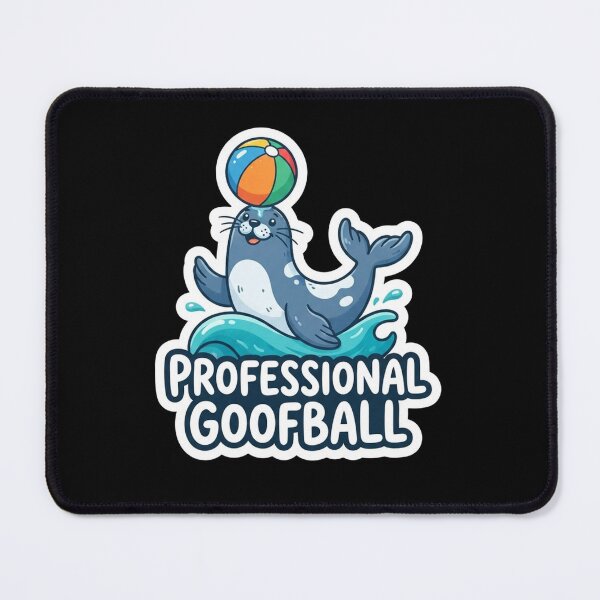 Item preview, Cute Seal Balancing Colorful Beach Ball designed and sold by Owcomm.