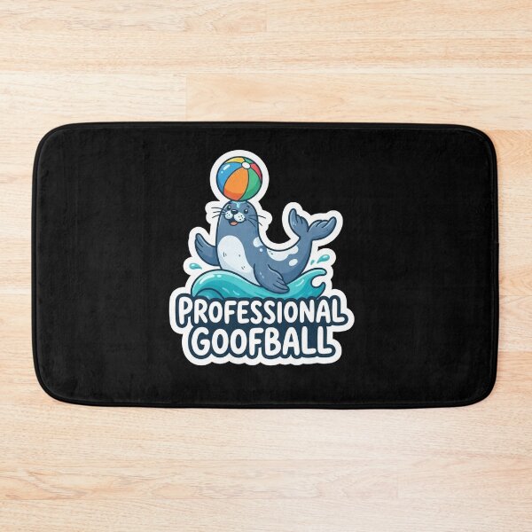 Item preview, Cute Seal Balancing Colorful Beach Ball designed and sold by Owcomm.