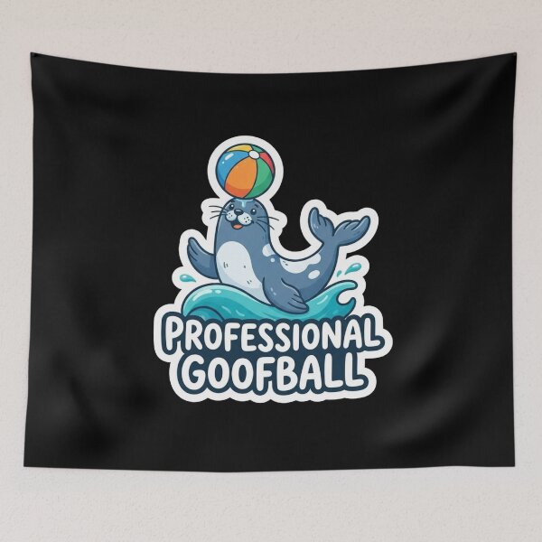 Item preview, Cute Seal Balancing Colorful Beach Ball designed and sold by Owcomm.