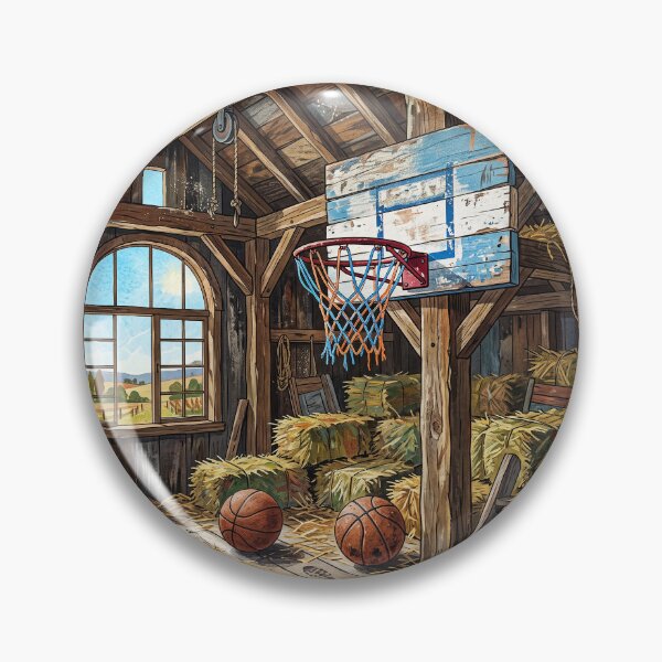 Item preview, Country Barn Basketball Hoop designed and sold by Home Decor Art.