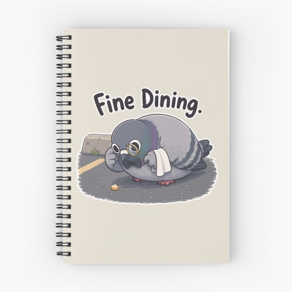 Item preview, Fine Dining Pigeon Funny Bird Sticker Fancy Food Lover Meme Gift designed and sold by SimplePoDesign.