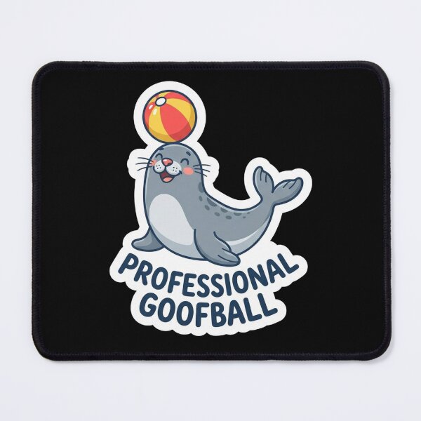 Item preview, Professional Goofball Seal Balancing Ball Sticker designed and sold by Owcomm.