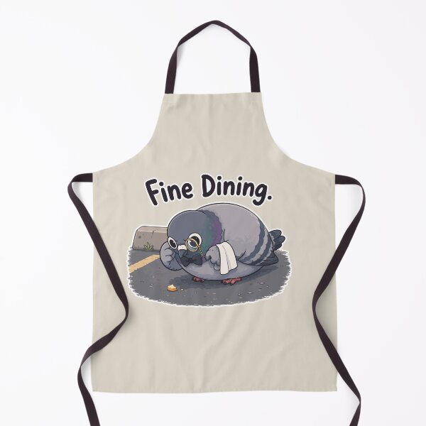 Item preview, Fine Dining Pigeon Funny Bird Sticker Fancy Food Lover Meme Gift designed and sold by SimplePoDesign.