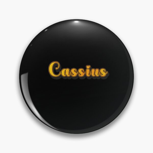 Item preview, Cassius Personalized Name Design with Heart | Funny Custom Gift designed and sold by Watsonarts.