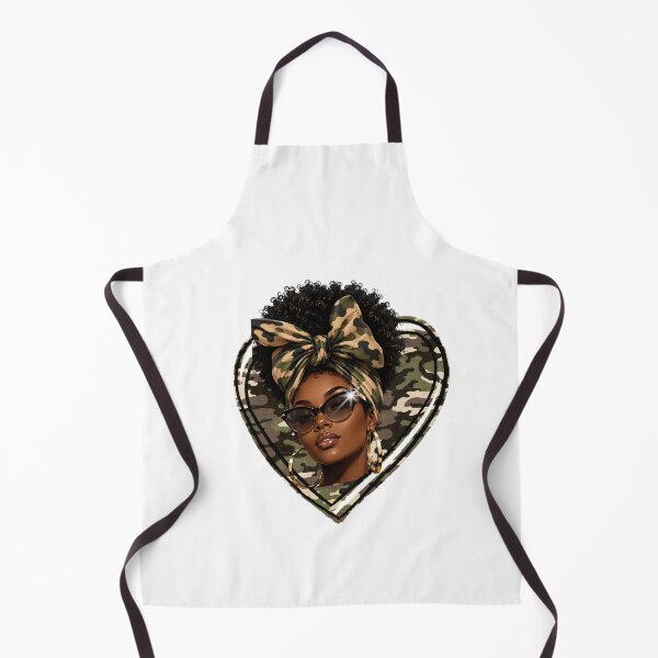 Item preview, Afro Black Women African American Black History Month Camo designed and sold by BornBorn.