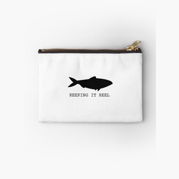 Item preview, Keeping It Reel | Minimalist Black Fish Design designed and sold by ArtivaaStudio.